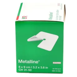 Lohmann Metalline compresse pour trachéotomie