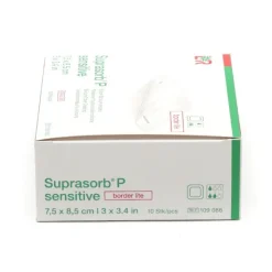 Lohmann Suprasorb P Sensitive Border lite pansement adhésif siliconé