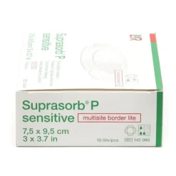 Lohmann Suprasorb P sensitive Multisite border lite