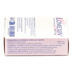Lomexin 600 mg capsule vaginale