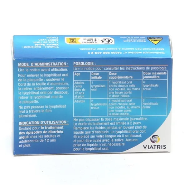 Lopéramide Viatris 2 mg comprimé orodispersible