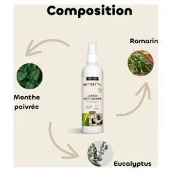 Lotion anti odeurs chien et chat Biovetol