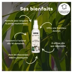 Lotion anti odeurs Rongeurs et petits mammifères Biovetol