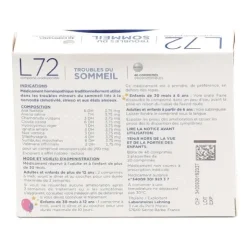 L72 Sommeil Lehning orodispersible