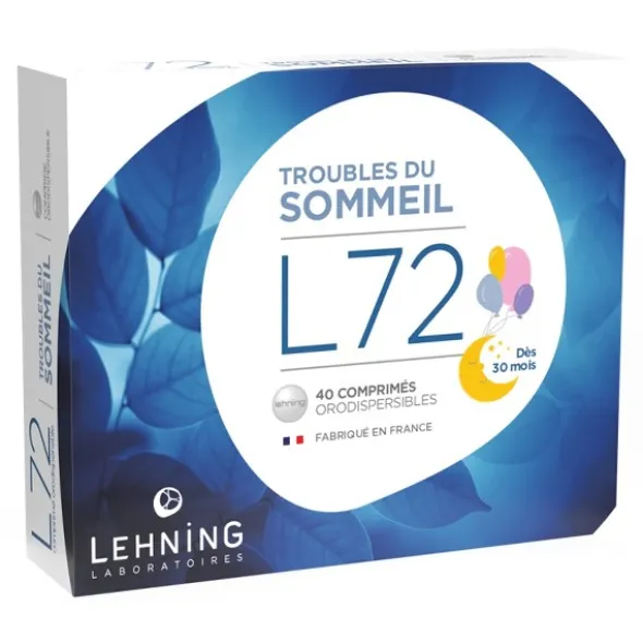 L72 Sommeil Lehning orodispersible