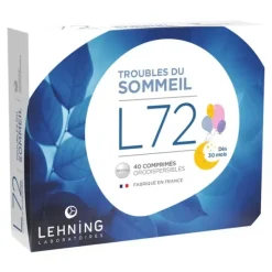 L72 Sommeil Lehning orodispersible