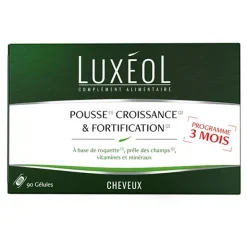 Luxéol cheveux Pousse et croissance gélules