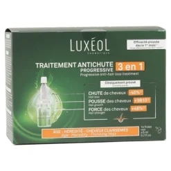 Luxéol Chute de cheveux progressive 3 en 1 lotion