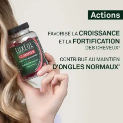 Luxéol Force et Croissance gummies