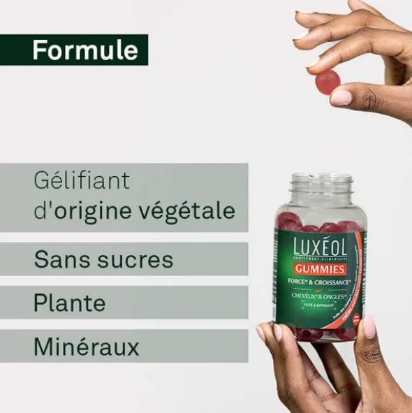 Luxéol Force et Croissance gummies