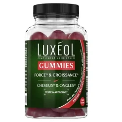 Luxéol Force et Croissance gummies