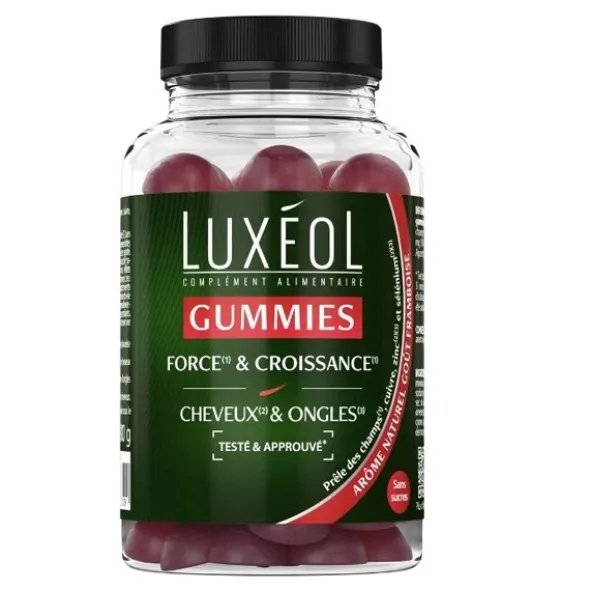 Luxéol Force et Croissance gummies