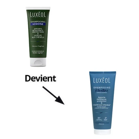 Luxéol shampooing Kératine