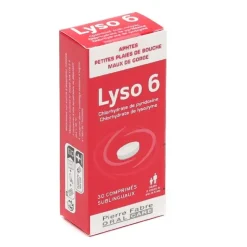 Lyso 6 Aphtes comprimé à sucer