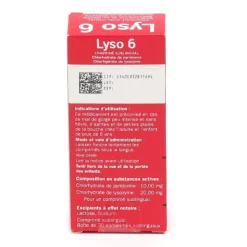 Lyso 6 Aphtes comprimé à sucer