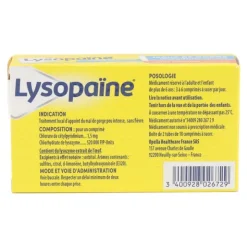 Lysopaine pastille pour la gorge Miel Citron