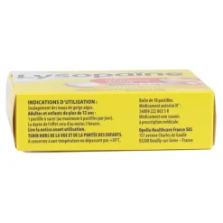 Lysopaïne Ambroxol citron sans sucre pastilles