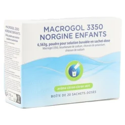 Macrogol 3350 Norgine enfant sachet