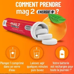 Mag 2 Energie+ comprimés effervescents