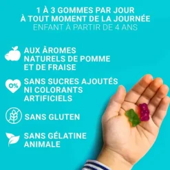 Mag 2 Kids Croissance et immunité gummies