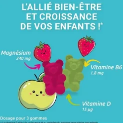 Mag 2 Kids Croissance et immunité gummies