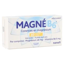 Magné B6 comprimé de magnésium