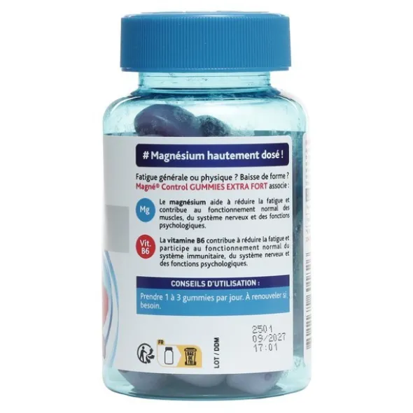 Magné Control Extra Fort gummies