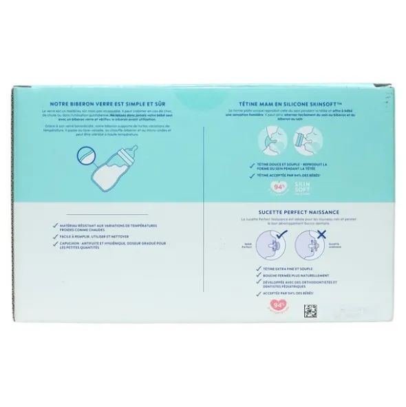 MAM Mon coffret biberons verre