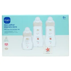 MAM Mon coffret biberons verre
