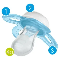 MAM Original naissance Sucette symétrique silicone 0-2 mois
