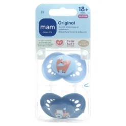 MAM Original sucettes symétriques silicone +18 mois