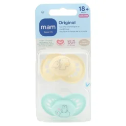 MAM Original sucettes symétriques silicone +18 mois