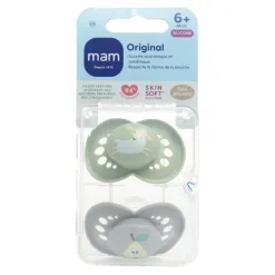 MAM Original sucette symétrique silicone +6 mois