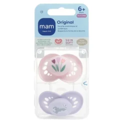 MAM Original sucette symétrique silicone +6 mois