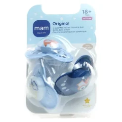 MAM Original trio sucettes symétriques silicone +18 mois