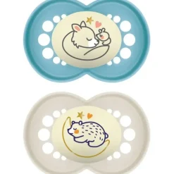 MAM Original trio sucettes symétriques silicone +18 mois