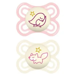 MAM Perfect Nuit Sucette symétrique silicone 2-6 mois