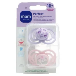 MAM Perfect Sucette silicone anatomique 18 mois et +