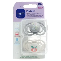 MAM Perfect Sucette silicone anatomique 18 mois et +
