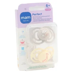 MAM Perfect Sucette silicone anatomique +6 mois