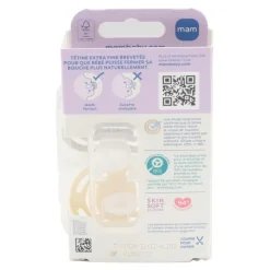 MAM Perfect Sucette silicone anatomique +6 mois