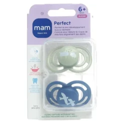 MAM Perfect Sucette silicone anatomique +6 mois