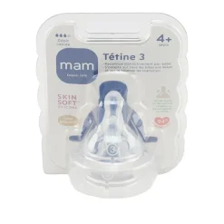 MAM 2 tétines biberon