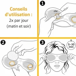 Masque chauffant pour les yeux Posiforlid