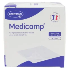 Medicomp compresses non tissées stériles