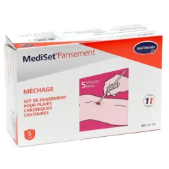 Mediset Pansement méchage 5 soins