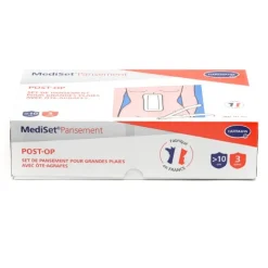 MediSet Pansement Post-Op Grandes plaies avec ôte-agrafes