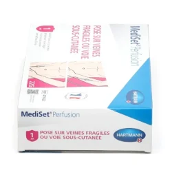 Mediset Perfusion pose sur veines fragiles ou voie sous cutanée