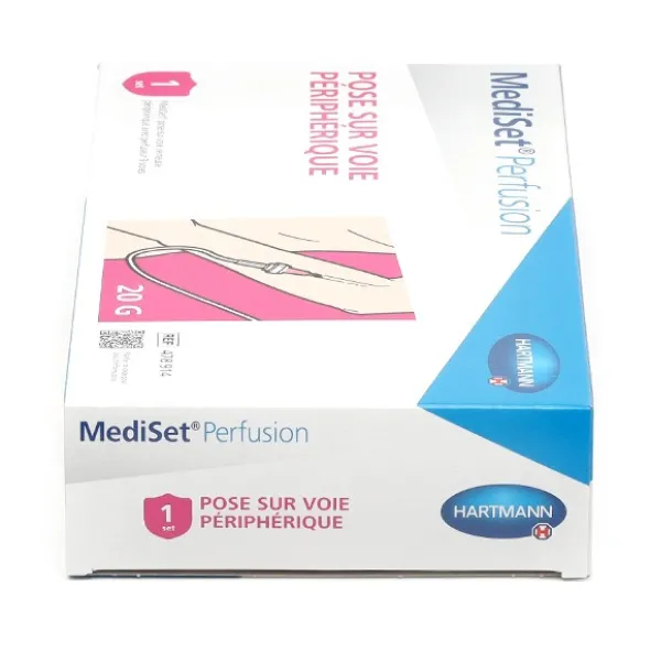 Mediset Perfusion pose sur voie périphérique