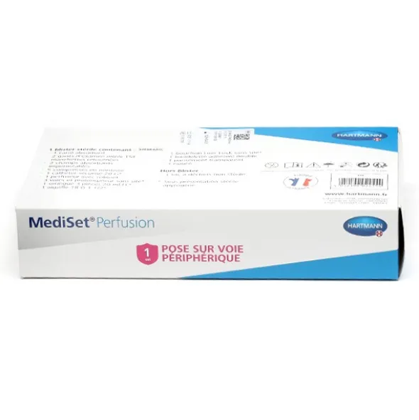 Mediset Perfusion pose sur voie périphérique